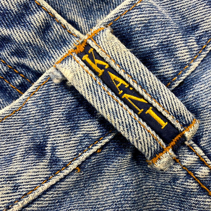 【中古品】【メンズ】 KARL KANI-JEANS カールカナイ ジーンズ WIDE DENIM PANTS ワイド デニム パンツ ズボン ボトムス 157-250805-ay-04-izu サイズ：34 カラー：ライトインディゴ 万代Net店