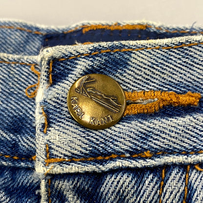 【中古品】【メンズ】 KARL KANI-JEANS カールカナイ ジーンズ WIDE DENIM PANTS ワイド デニム パンツ ズボン ボトムス 157-250805-ay-04-izu サイズ：34 カラー：ライトインディゴ 万代Net店