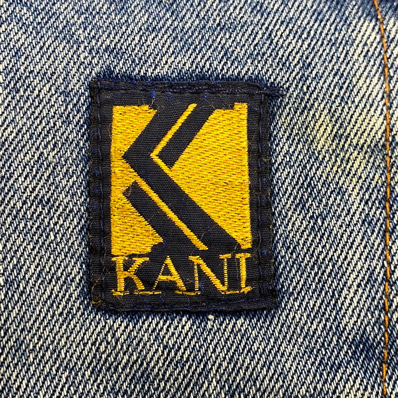 【中古品】【メンズ】 KARL KANI-JEANS カールカナイ ジーンズ WIDE DENIM PANTS ワイド デニム パンツ ズボン ボトムス 157-250805-ay-04-izu サイズ：34 カラー：ライトインディゴ 万代Net店