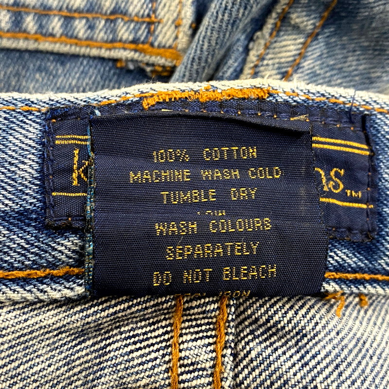 【中古品】【メンズ】 KARL KANI-JEANS カールカナイ ジーンズ WIDE DENIM PANTS ワイド デニム パンツ ズボン ボトムス 157-250805-ay-04-izu サイズ：34 カラー：ライトインディゴ 万代Net店