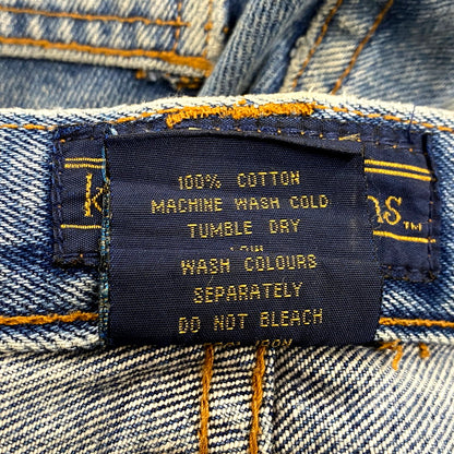 【中古品】【メンズ】 KARL KANI-JEANS カールカナイ ジーンズ WIDE DENIM PANTS ワイド デニム パンツ ズボン ボトムス 157-250805-ay-04-izu サイズ：34 カラー：ライトインディゴ 万代Net店