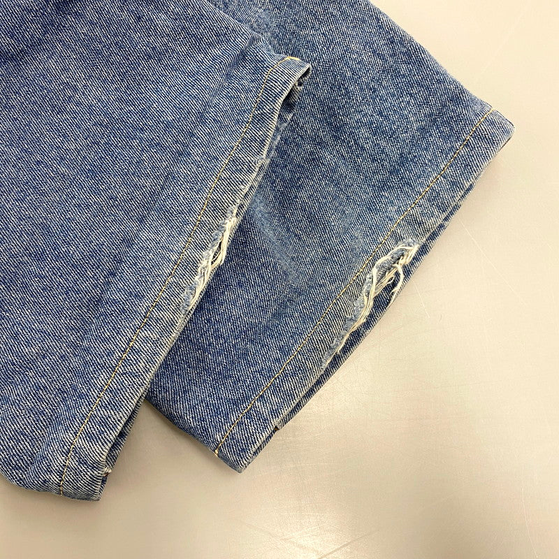 【中古品】【メンズ】 KARL KANI-JEANS カールカナイ ジーンズ WIDE DENIM PANTS ワイド デニム パンツ ズボン ボトムス 157-250805-ay-04-izu サイズ：34 カラー：ライトインディゴ 万代Net店