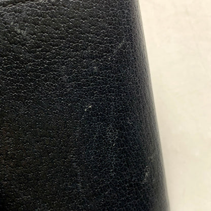 【中古品】GUCCI グッチ 428737 DOUBLE G LEATHER CARD CASE 財布 ダブル レザー カード ケース 181-250805-rk-08-izu カラー：ブラック 万代Net店