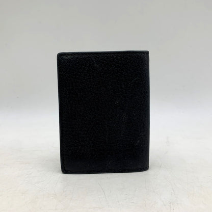 【中古品】GUCCI グッチ 428737 DOUBLE G LEATHER CARD CASE 財布 ダブル レザー カード ケース 181-250805-rk-08-izu カラー：ブラック 万代Net店