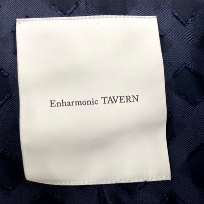 【中古品】【メンズ】 ENHARMONIC TAVERN エンハーモニック・タヴァーン LSD-BB1C1 22SS SLEEVELESS LAYERED COAT スリーブレスレイヤードコート アウター ノースリーブ 141-250811-ma-15-izu サイズ：48 カラー：NAVY 万代Net店