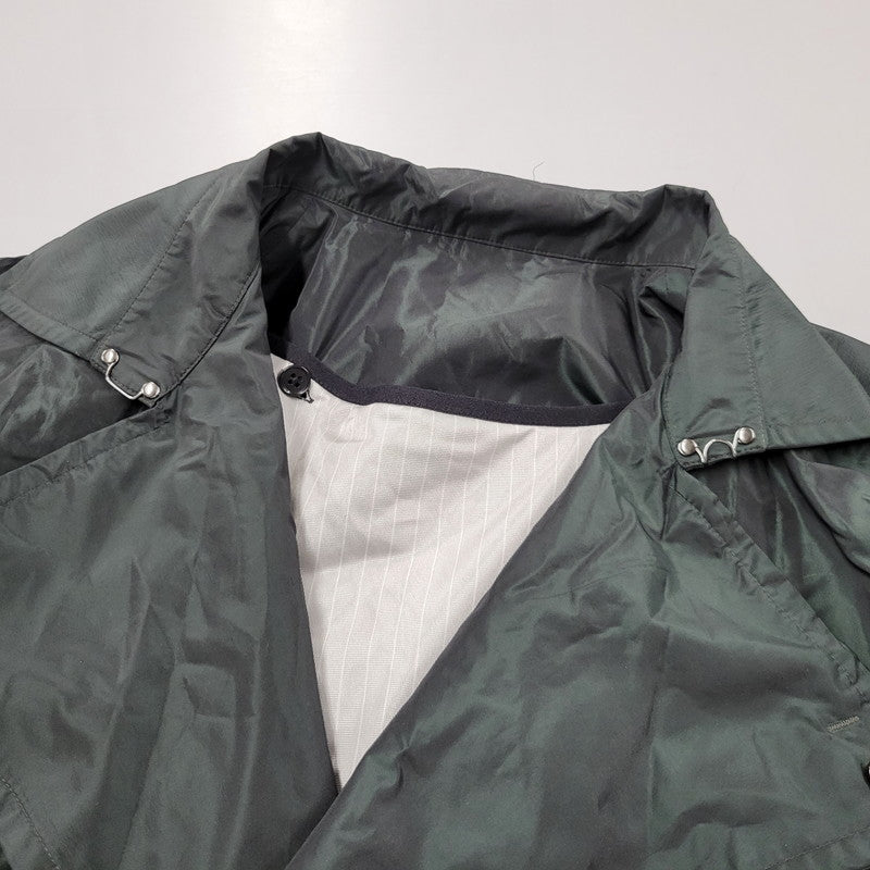 【中古品】【メンズ】 Milok ミロック MAXI TRENCH COAT M18AWCO01 マキシ トレンチコート アウター 140-250811-as-18-izu サイズ：46 カラー：グリーン 万代Net店