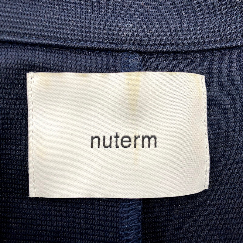 【中古品】【メンズ】 NUTERM ニューターム 001TT-022S NO BUTTON VEST ノーボタンベスト トップス ノースリーブ 140-250811-ma-21-izu サイズ：M カラー：NAVY 万代Net店