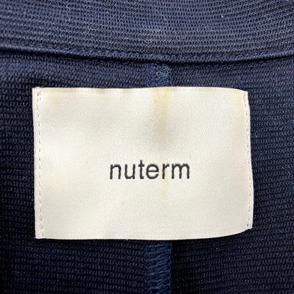 【中古品】【メンズ】 NUTERM ニューターム 001TT-022S NO BUTTON VEST ノーボタンベスト トップス ノースリーブ 140-250811-ma-21-izu サイズ：M カラー：NAVY 万代Net店