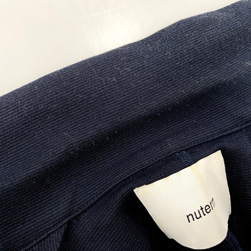 【中古品】【メンズ】 NUTERM ニューターム 001TT-022S NO BUTTON VEST ノーボタンベスト トップス ノースリーブ 140-250811-ma-21-izu サイズ：M カラー：NAVY 万代Net店