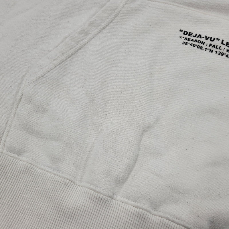 【現状渡し品】【メンズ】 LEGENDA レジェンダ ×EVANGELION エヴァンゲリオン LEC854 碇シンジ HOODED SWEATSHIRT フーデッド スウェットシャツ トップス パーカー 142-250811-ya-06-izu サイズ：M カラー：ホワイト 万代Net店