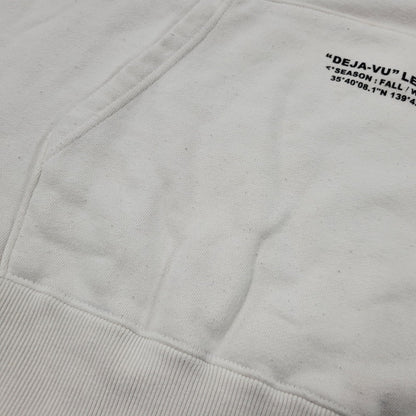 【現状渡し品】【メンズ】 LEGENDA レジェンダ ×EVANGELION エヴァンゲリオン LEC854 碇シンジ HOODED SWEATSHIRT フーデッド スウェットシャツ トップス パーカー 142-250811-ya-06-izu サイズ：M カラー：ホワイト 万代Net店