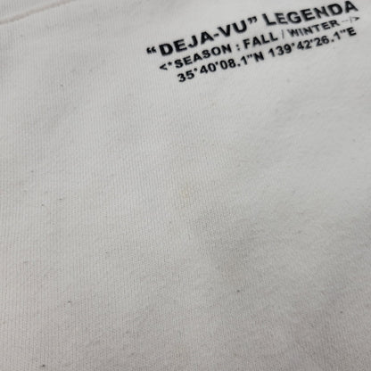 【現状渡し品】【メンズ】 LEGENDA レジェンダ ×EVANGELION エヴァンゲリオン LEC854 碇シンジ HOODED SWEATSHIRT フーデッド スウェットシャツ トップス パーカー 142-250811-ya-06-izu サイズ：M カラー：ホワイト 万代Net店