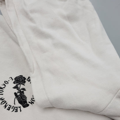 【現状渡し品】【メンズ】 LEGENDA レジェンダ ×EVANGELION エヴァンゲリオン LEC854 碇シンジ HOODED SWEATSHIRT フーデッド スウェットシャツ トップス パーカー 142-250811-ya-06-izu サイズ：M カラー：ホワイト 万代Net店