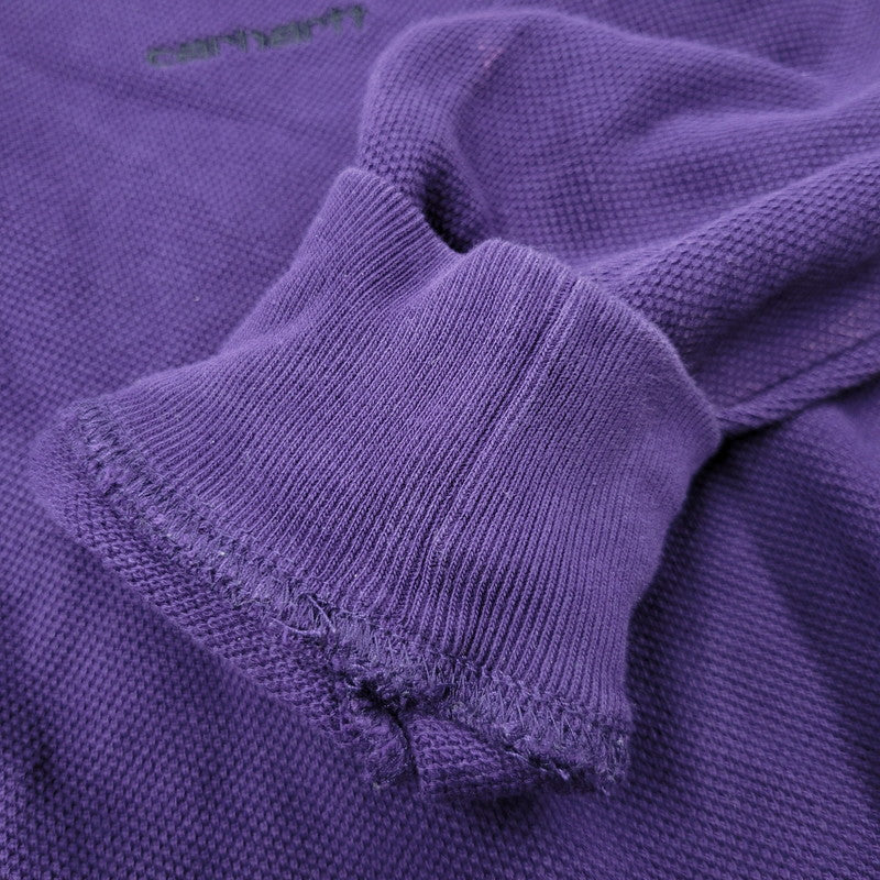 【中古品】【メンズ】 CARHARTT WIP カーハート ワークインプログレス I032203 L/S ロングスリーブ VANCE RUGBY SHIRT バンス ラグビー シャツ トップス 長袖 142-250811-ya-02-izu サイズ：M カラー：パープル 万代Net店
