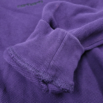 【中古品】【メンズ】 CARHARTT WIP カーハート ワークインプログレス I032203 L/S ロングスリーブ VANCE RUGBY SHIRT バンス ラグビー シャツ トップス 長袖 142-250811-ya-02-izu サイズ：M カラー：パープル 万代Net店