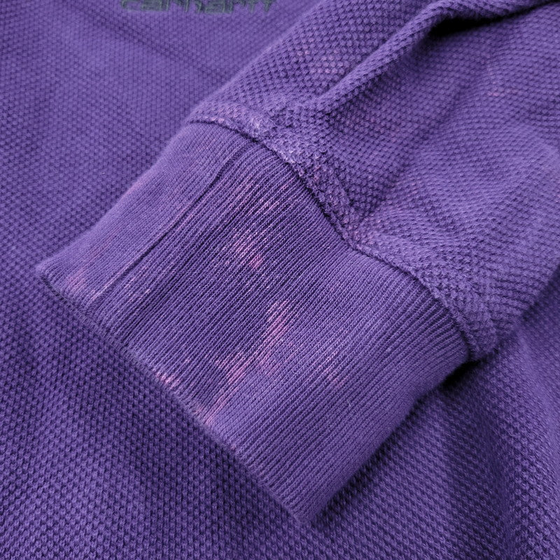 【中古品】【メンズ】 CARHARTT WIP カーハート ワークインプログレス I032203 L/S ロングスリーブ VANCE RUGBY SHIRT バンス ラグビー シャツ トップス 長袖 142-250811-ya-02-izu サイズ：M カラー：パープル 万代Net店
