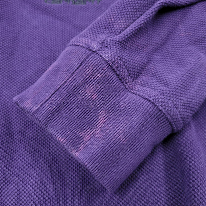 【中古品】【メンズ】 CARHARTT WIP カーハート ワークインプログレス I032203 L/S ロングスリーブ VANCE RUGBY SHIRT バンス ラグビー シャツ トップス 長袖 142-250811-ya-02-izu サイズ：M カラー：パープル 万代Net店