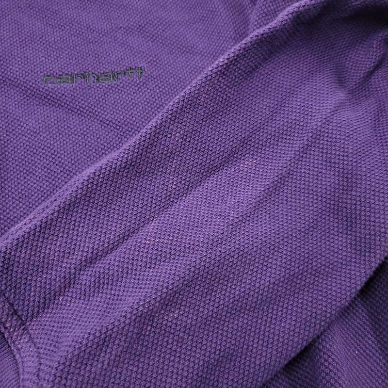 【中古品】【メンズ】 CARHARTT WIP カーハート ワークインプログレス I032203 L/S ロングスリーブ VANCE RUGBY SHIRT バンス ラグビー シャツ トップス 長袖 142-250811-ya-02-izu サイズ：M カラー：パープル 万代Net店