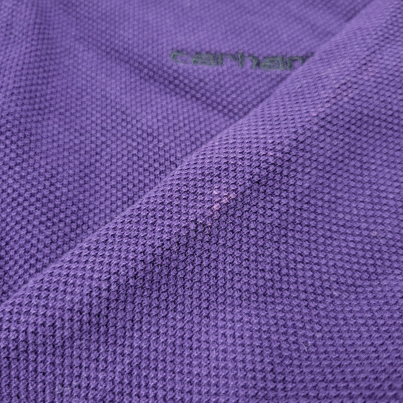 【中古品】【メンズ】 CARHARTT WIP カーハート ワークインプログレス I032203 L/S ロングスリーブ VANCE RUGBY SHIRT バンス ラグビー シャツ トップス 長袖 142-250811-ya-02-izu サイズ：M カラー：パープル 万代Net店