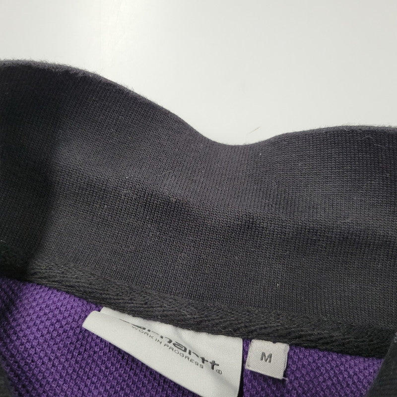 【中古品】【メンズ】 CARHARTT WIP カーハート ワークインプログレス I032203 L/S ロングスリーブ VANCE RUGBY SHIRT バンス ラグビー シャツ トップス 長袖 142-250811-ya-02-izu サイズ：M カラー：パープル 万代Net店