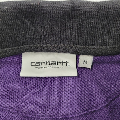 【中古品】【メンズ】 CARHARTT WIP カーハート ワークインプログレス I032203 L/S ロングスリーブ VANCE RUGBY SHIRT バンス ラグビー シャツ トップス 長袖 142-250811-ya-02-izu サイズ：M カラー：パープル 万代Net店