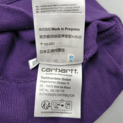 【中古品】【メンズ】 CARHARTT WIP カーハート ワークインプログレス I032203 L/S ロングスリーブ VANCE RUGBY SHIRT バンス ラグビー シャツ トップス 長袖 142-250811-ya-02-izu サイズ：M カラー：パープル 万代Net店