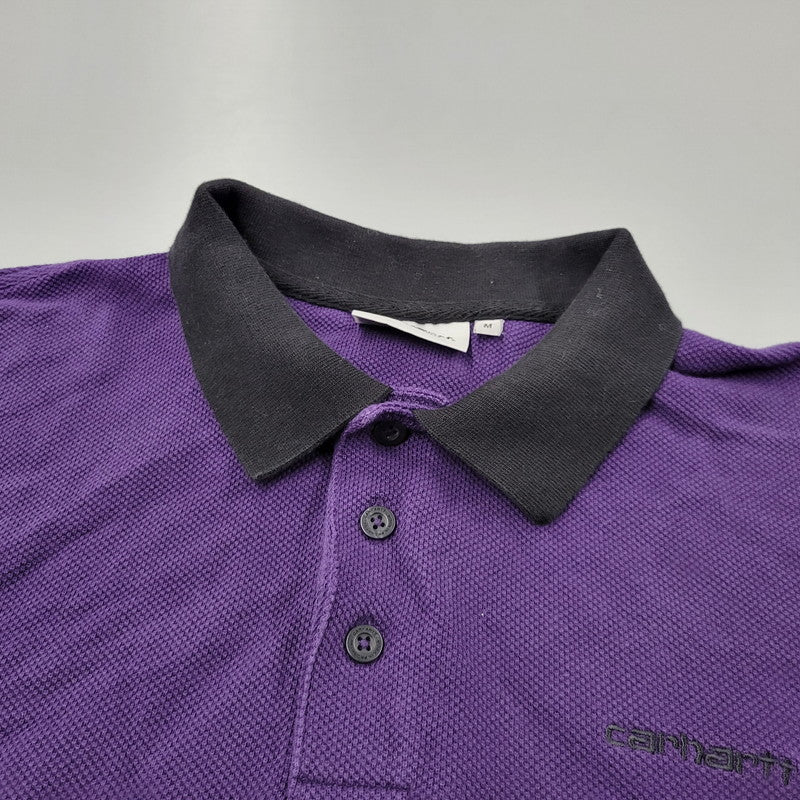 【中古品】【メンズ】 CARHARTT WIP カーハート ワークインプログレス I032203 L/S ロングスリーブ VANCE RUGBY SHIRT バンス ラグビー シャツ トップス 長袖 142-250811-ya-02-izu サイズ：M カラー：パープル 万代Net店