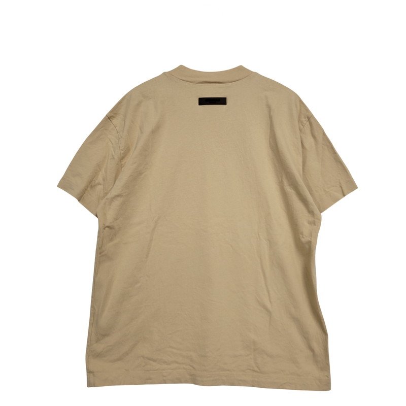 【中古品】【メンズ】 FOG ESSENTIALS エフオージー エッセンシャルズ FELT LOGO フェルト ロゴ SS TEE ショートスリーブ Ｔシャツ トップス 半袖 142-250811-ya-04-izu サイズ：M カラー：BEIGE 万代Net店