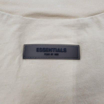 【中古品】【メンズ】 FOG ESSENTIALS エフオージー エッセンシャルズ FELT LOGO フェルト ロゴ SS TEE ショートスリーブ Ｔシャツ トップス 半袖 142-250811-ya-04-izu サイズ：M カラー：BEIGE 万代Net店