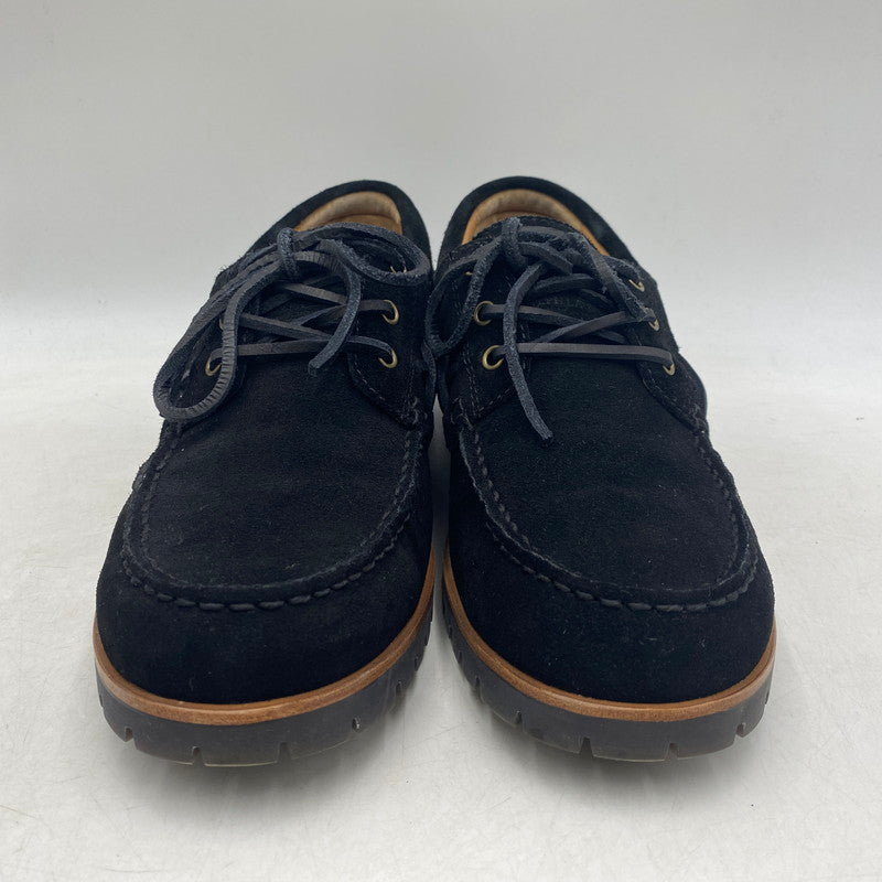 【中古美品】【メンズ】 POLO RALPH LAUREN ポロ・ラルフローレン RANGER DECK-CS-BTS レンジャー デッキ シューズ 靴 164-250806-as-06-izu サイズ：27.5cm カラー：ブラック 万代Net店