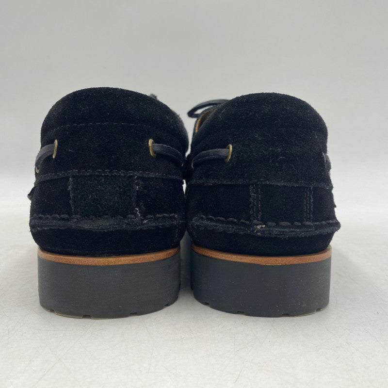 【中古美品】【メンズ】 POLO RALPH LAUREN ポロ・ラルフローレン RANGER DECK-CS-BTS レンジャー デッキ シューズ 靴 164-250806-as-06-izu サイズ：27.5cm カラー：ブラック 万代Net店