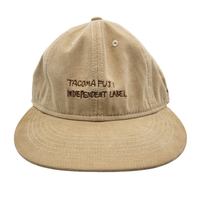 【中古品】【メンズ/レディース】 TACOMA FUJI RECORDS タコマフジレコード INDEPENDENT LABEL CAP 22AW-TACOMA-04 キャップ 帽子 185-250811-as-42-izu サイズ：57～59cm カラー：ベージュ 万代Net店