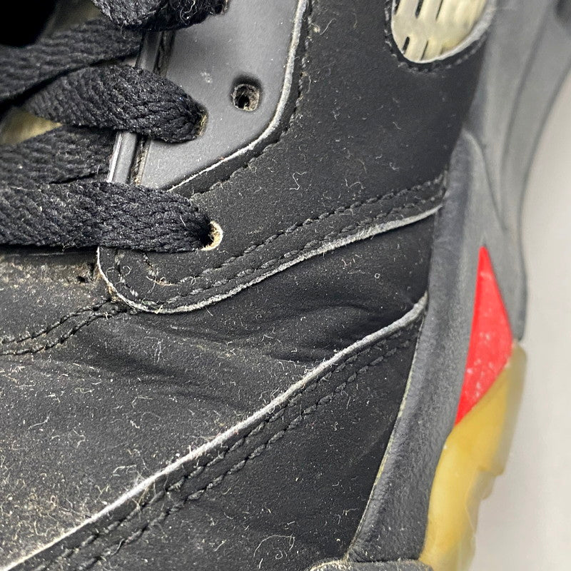 【中古品】【メンズ】 NIKE ナイキ × SUPREME シュプリーム AIR JORDAN 5 RETRO SUPREME 824371-001 エア ジョーダン 5 レトロ スニーカー シューズ 靴 160-250805-ay-02-izu サイズ：28cm カラー：BLACK/WHITE-VARSITY RED 万代Net店