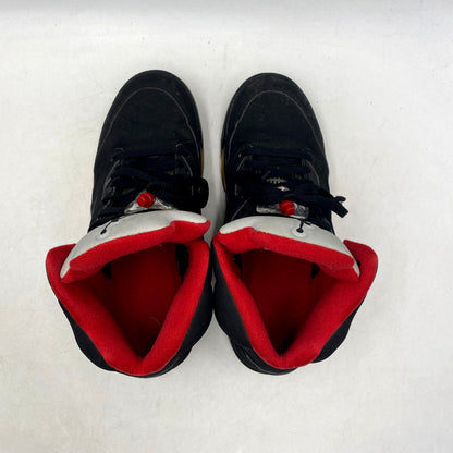 【中古品】【メンズ】 NIKE ナイキ × SUPREME シュプリーム AIR JORDAN 5 RETRO SUPREME 824371-001 エア ジョーダン 5 レトロ スニーカー シューズ 靴 160-250805-ay-02-izu サイズ：28cm カラー：BLACK/WHITE-VARSITY RED 万代Net店