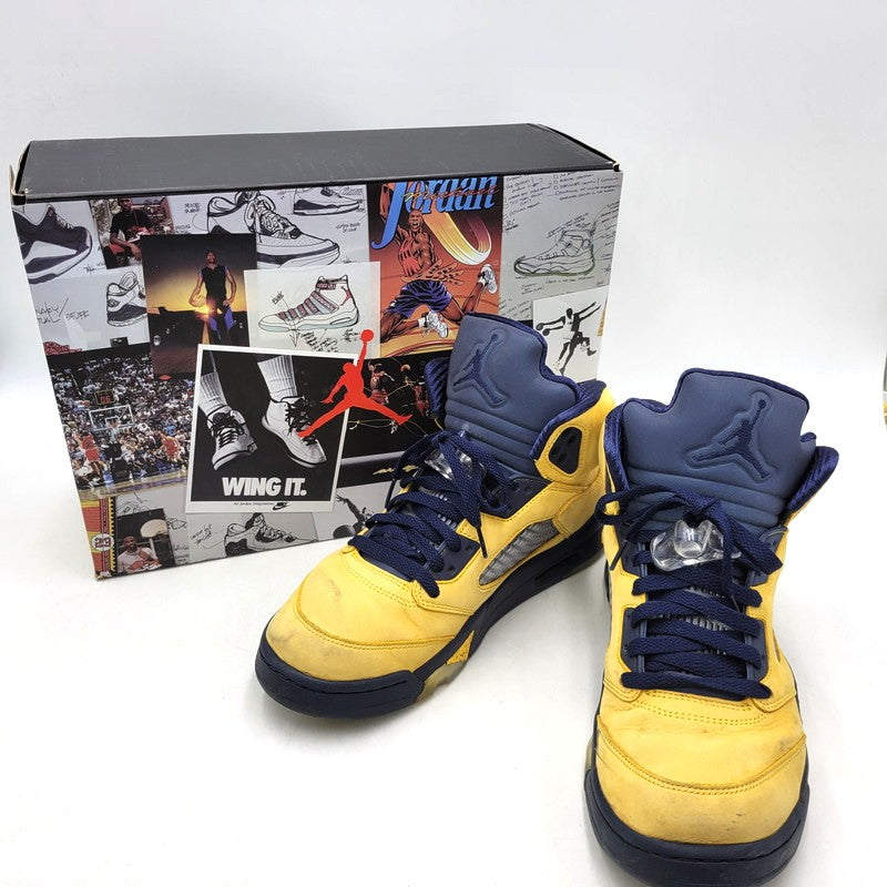 【中古品】【メンズ】 NIKE ナイキ CQ9541-704 AIR JORDAN 5 エアジョーダン 5 靴 スニーカー シューズ 160-250808-ma-01-izu サイズ：27.5cm カラー：MICHIGAN 万代Net店