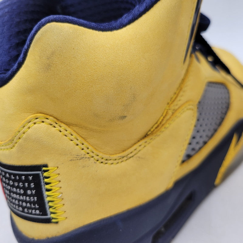 【中古品】【メンズ】 NIKE ナイキ CQ9541-704 AIR JORDAN 5 エアジョーダン 5 靴 スニーカー シューズ 160-250808-ma-01-izu サイズ：27.5cm カラー：MICHIGAN 万代Net店