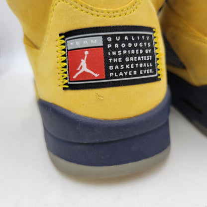 【中古品】【メンズ】 NIKE ナイキ CQ9541-704 AIR JORDAN 5 エアジョーダン 5 靴 スニーカー シューズ 160-250808-ma-01-izu サイズ：27.5cm カラー：MICHIGAN 万代Net店