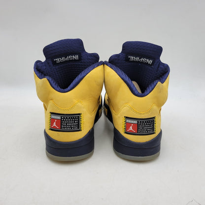【中古品】【メンズ】 NIKE ナイキ CQ9541-704 AIR JORDAN 5 エアジョーダン 5 靴 スニーカー シューズ 160-250808-ma-01-izu サイズ：27.5cm カラー：MICHIGAN 万代Net店
