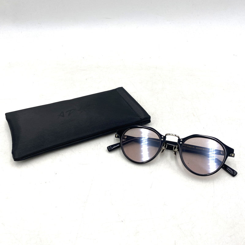 【中古品】【メンズ/レディース】 A.D.S.R. エーディーエスアール SATCHMO 01 SUNGLASSES サッチモ 01 サングラス 203-250806-as-08-izu カラー：ブラック 万代Net店