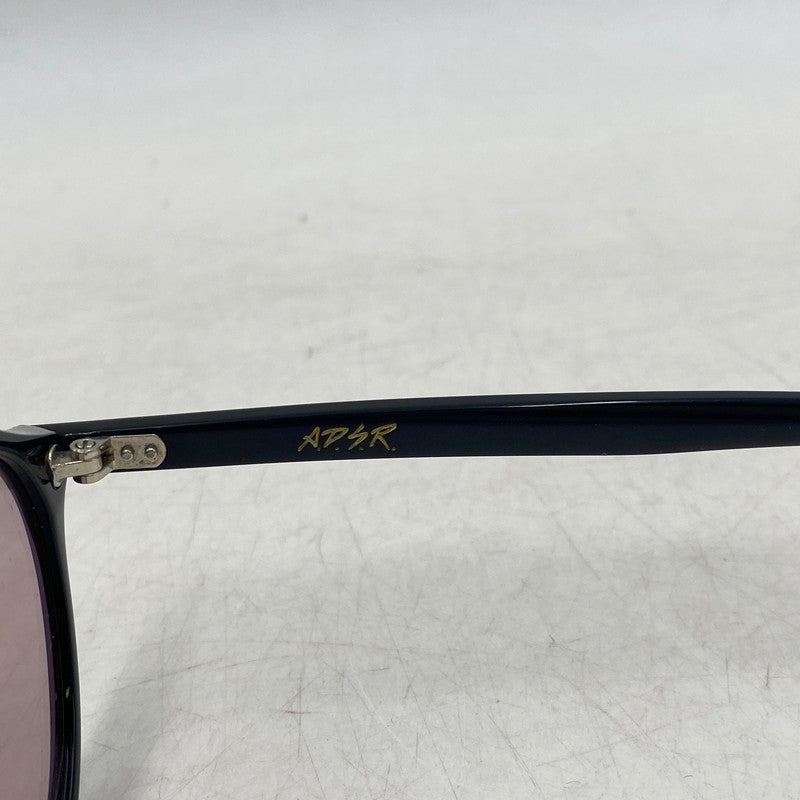【中古品】【メンズ/レディース】 A.D.S.R. エーディーエスアール SATCHMO 01 SUNGLASSES サッチモ 01 サングラス 203-250806-as-08-izu カラー：ブラック 万代Net店