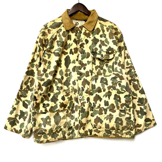 【現状渡し品】【メンズ】 BLACK SHEEP BRAND ブラックシープブランド LOT 045 60S-70S CAMO HUNTING JACKET 60-70年代 カモ ハンティングジャケット アウター 長袖 146-250811-ma-18-izu サイズ：L カラー：マルチ 万代Net店