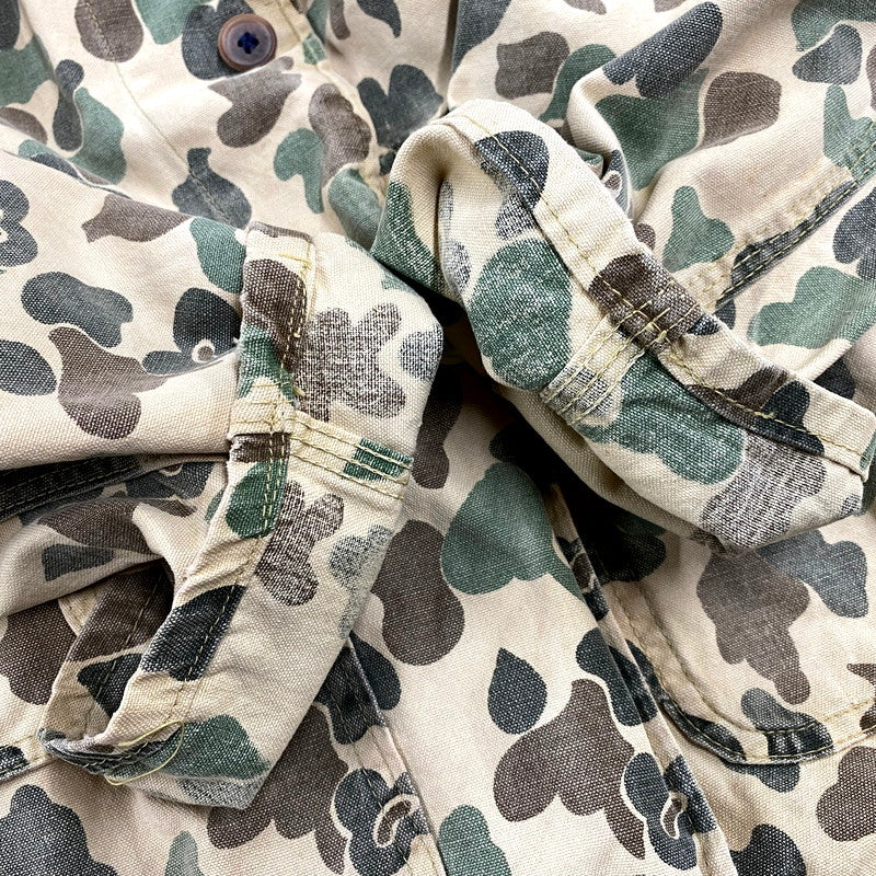 【現状渡し品】【メンズ】 BLACK SHEEP BRAND ブラックシープブランド LOT 045 60S-70S CAMO HUNTING JACKET 60-70年代 カモ ハンティングジャケット アウター 長袖 146-250811-ma-18-izu サイズ：L カラー：マルチ 万代Net店