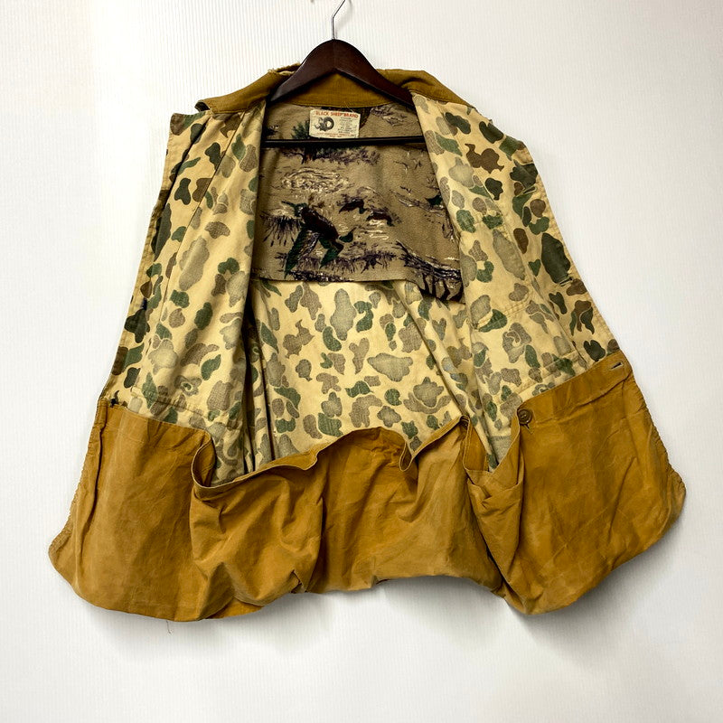 【現状渡し品】【メンズ】 BLACK SHEEP BRAND ブラックシープブランド LOT 045 60S-70S CAMO HUNTING JACKET 60-70年代 カモ ハンティングジャケット アウター 長袖 146-250811-ma-18-izu サイズ：L カラー：マルチ 万代Net店