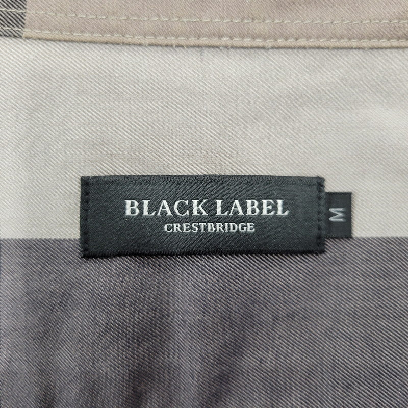 【中古品】【メンズ】 BLACK LABELCRESTBRIDGE ブラックレーベル・クレストブリッジ 51M05-805-46 CB CHECK LS SHIRT 長袖 シャツ トップス チェック 141-250809-rk-07-izu サイズ：M カラー：マルチ 万代Net店