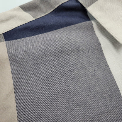 【中古品】【メンズ】 BLACK LABELCRESTBRIDGE ブラックレーベル・クレストブリッジ 51M05-805-46 CB CHECK LS SHIRT 長袖 シャツ トップス チェック 141-250809-rk-07-izu サイズ：M カラー：マルチ 万代Net店