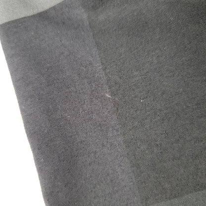 【中古品】【メンズ】 BLACK LABELCRESTBRIDGE ブラックレーベル・クレストブリッジ 51M12-712-09 OPEN COLLAR CHECK SS SHIRT オープン カラーシャツ チェック 半袖 トップス 141-250809-rk-06-izu サイズ：M カラー：ブラック×グレー 万代Net店