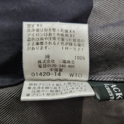 【中古品】【メンズ】 BLACK LABELCRESTBRIDGE ブラックレーベル・クレストブリッジ 51M15-813-08 ビッグスケール チェック シャツ トップス 長袖 オーバーサイズ 141-250809-rk-02-izu サイズ：M カラー：グレー×ブラック 万代Net店