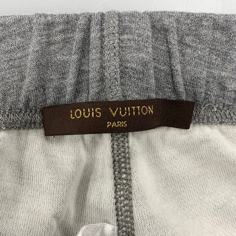 【中古品】【メンズ】 LOUIS VUITTON ルイ・ヴィトン 国内正規 11SS LV LOGO ロゴ SWEAT PANTS スウェット パンツ ズボン ボトムス 152-250806-ya-10-izu サイズ：XXS カラー：GRAY 万代Net店