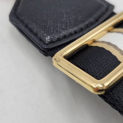 【中古品】【レディース】 MARC JACOBS マークジェイコブス THE SNAPSHOT SHOULDER BAG M0012007 スナップショット ショルダーバッグ カバン 鞄 188-250807-as-14-izu カラー：クリーム系×ブラック 万代Net店