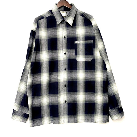 【中古品】【メンズ】 CALTOP キャルトップ 2000 USA製 OMBRE CHECK LS SHIRT オンブレチェック ロングスリーブシャツ トップス 長袖 146-250811-ma-13-izu サイズ：L カラー：マルチ 万代Net店